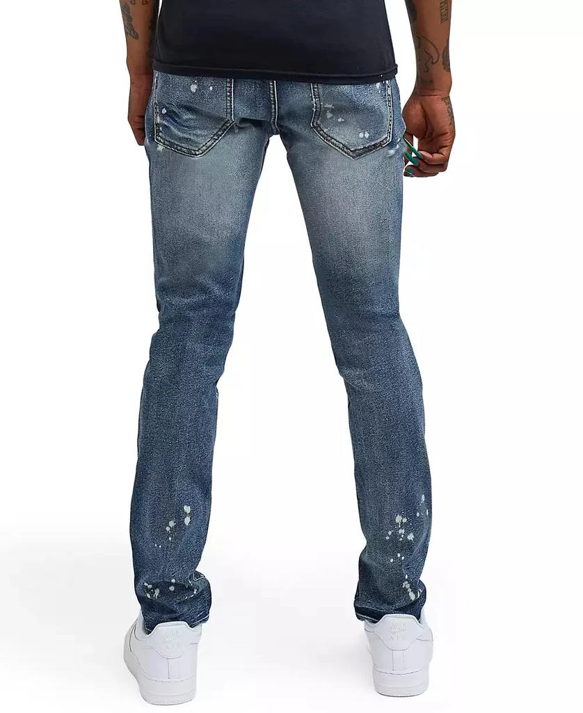 Reason Men's Big and Tall Stitchworks Skinny Denim Jeans 3