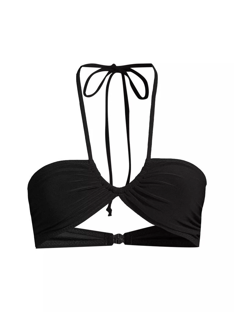Norma Kamali Jason Halter Bikini Top 1
