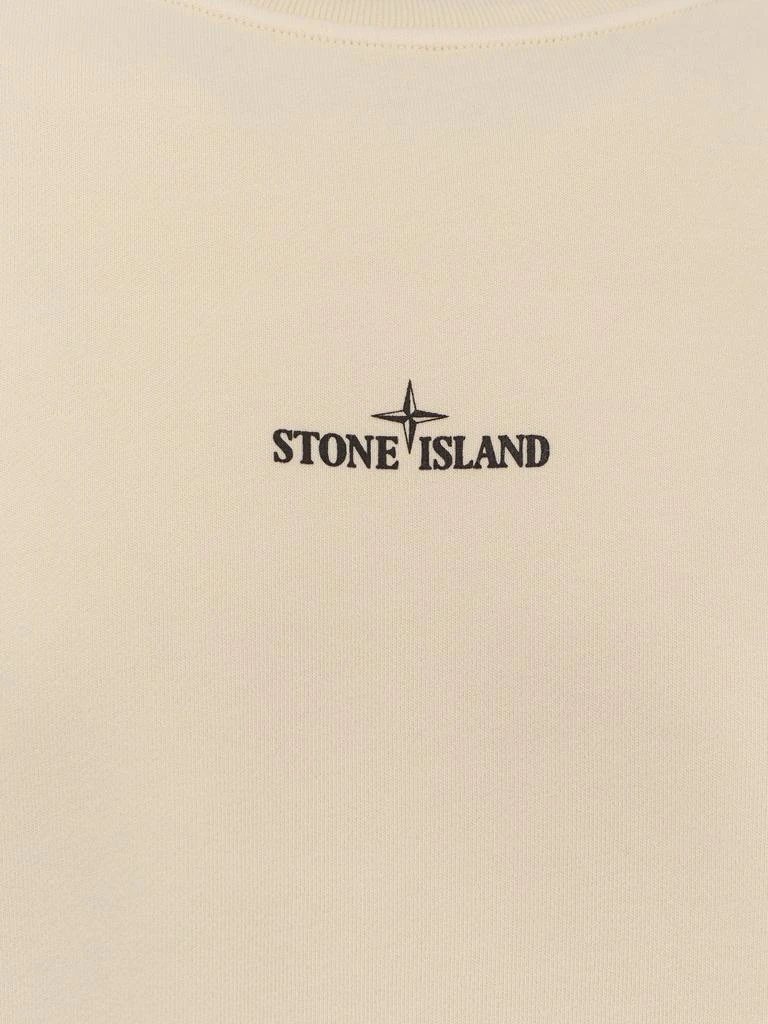 Stone Island Cotton sweatshirt with logo 3