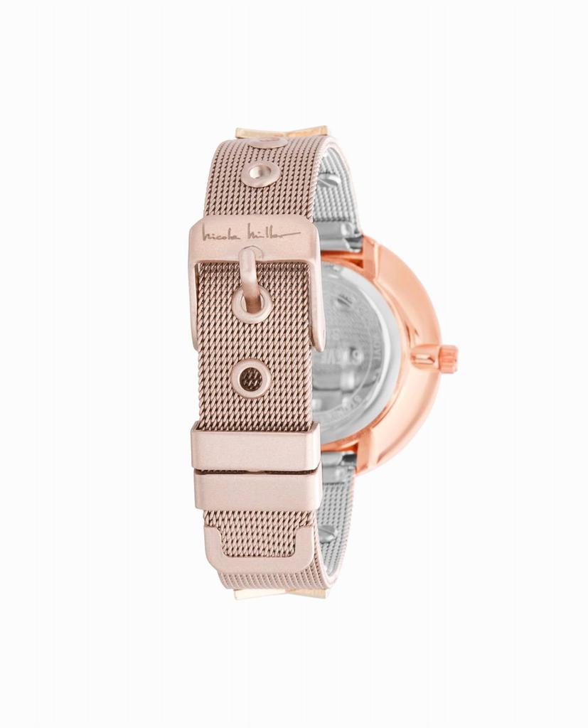 Nicole Miller Women's Stainless Steel Strap Watch - 36mm