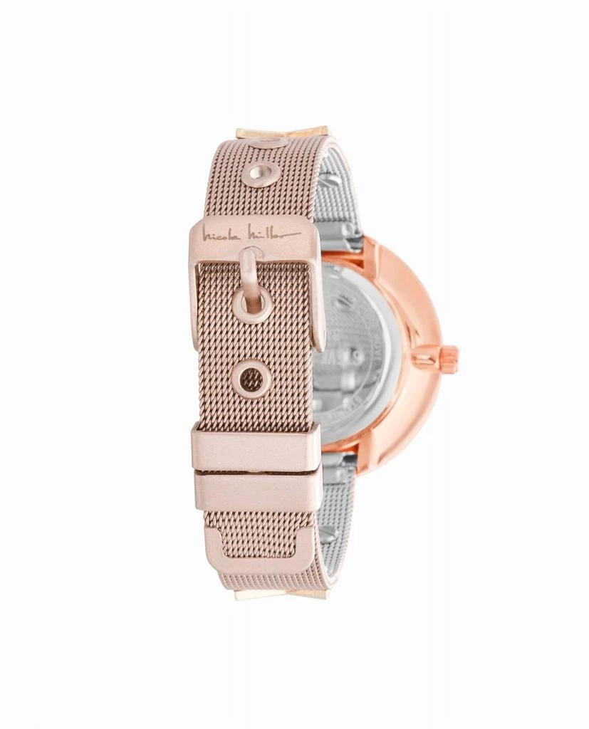 Nicole Miller Women's Stainless Steel Strap Watch - 36mm 2