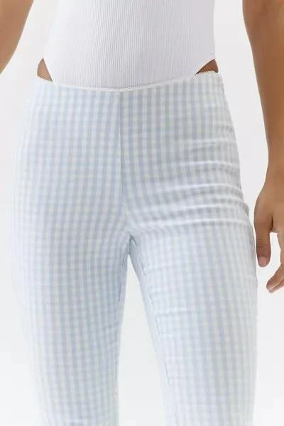 Urban Outfitters UO Elle Gingham Ruffle Capri Pant 2