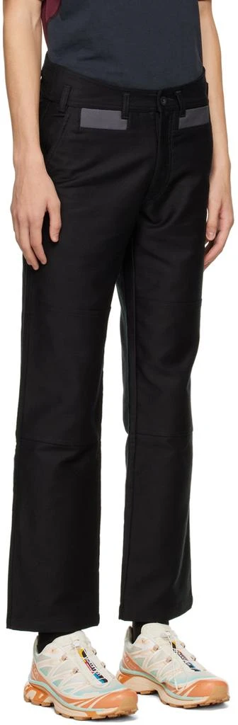 GR10K Black Block Raised Trousers 2