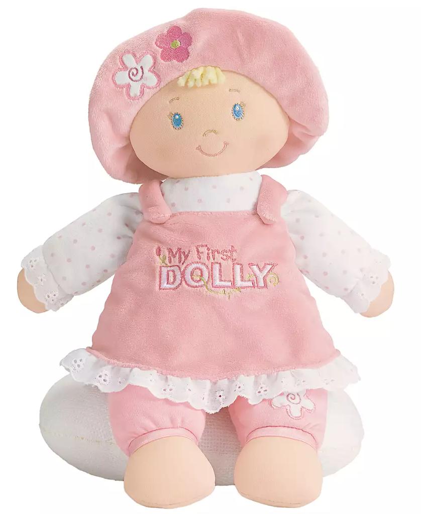 GUND Baby Girl My First Dolly 13" Plush Doll