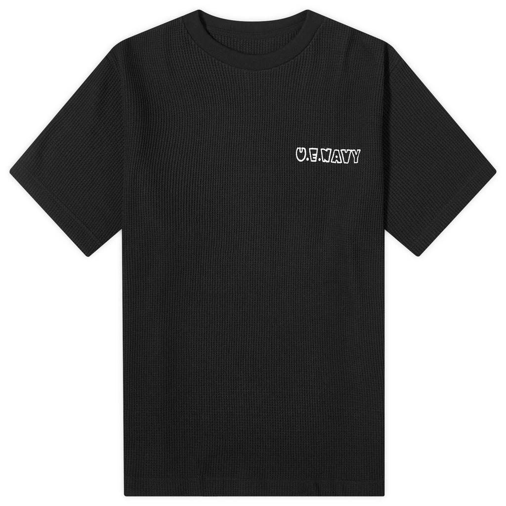 Uniform Experiment Uniform Experiment UE Navy Waffle T-Shirt
