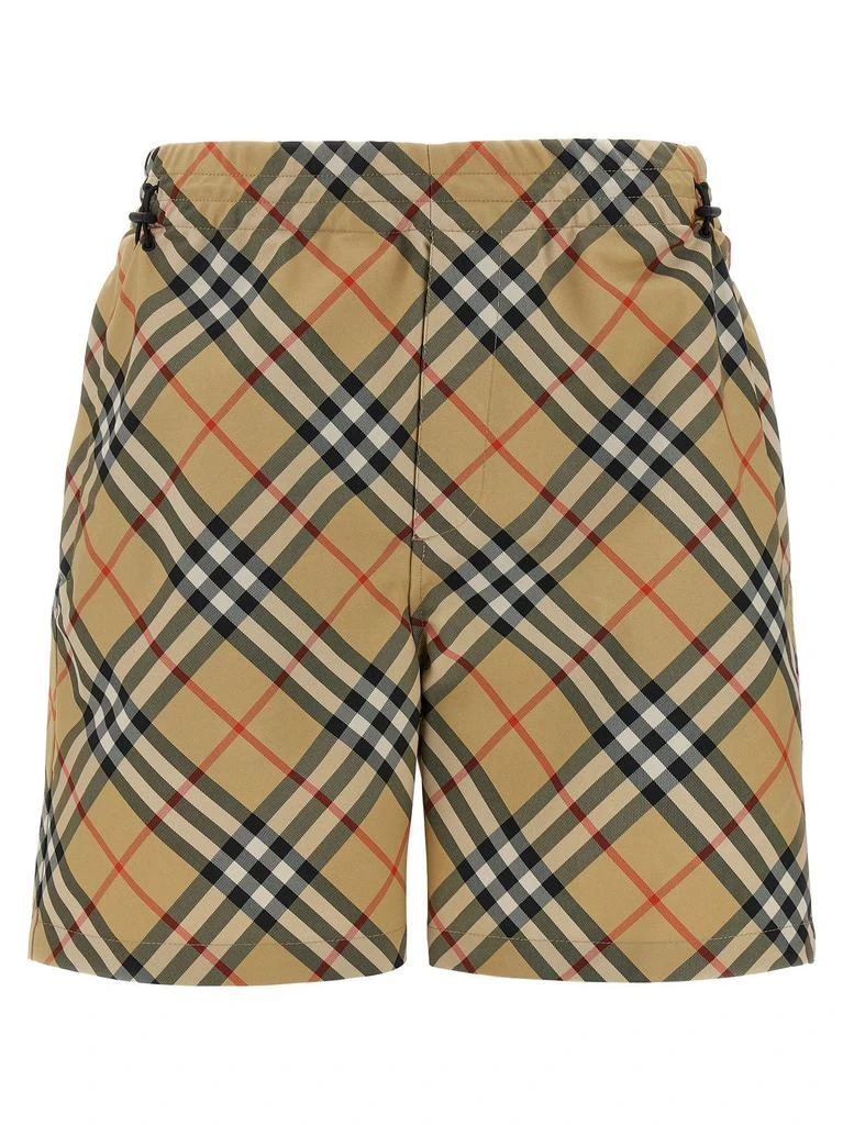 Burberry Burberry Check Printed Bermuda Shorts from Cettire