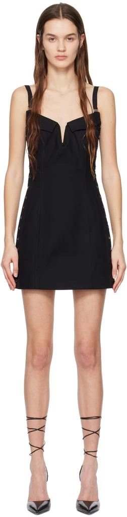 Black Hook-Eye Minidress  On Sale Now with Up to 80% Off | Discover  Exclusive Deals & Savings at BeyondStyle  Authentic Dion Lee short dresses|women  with Limited-Time Discounts, Free Shipping, and
