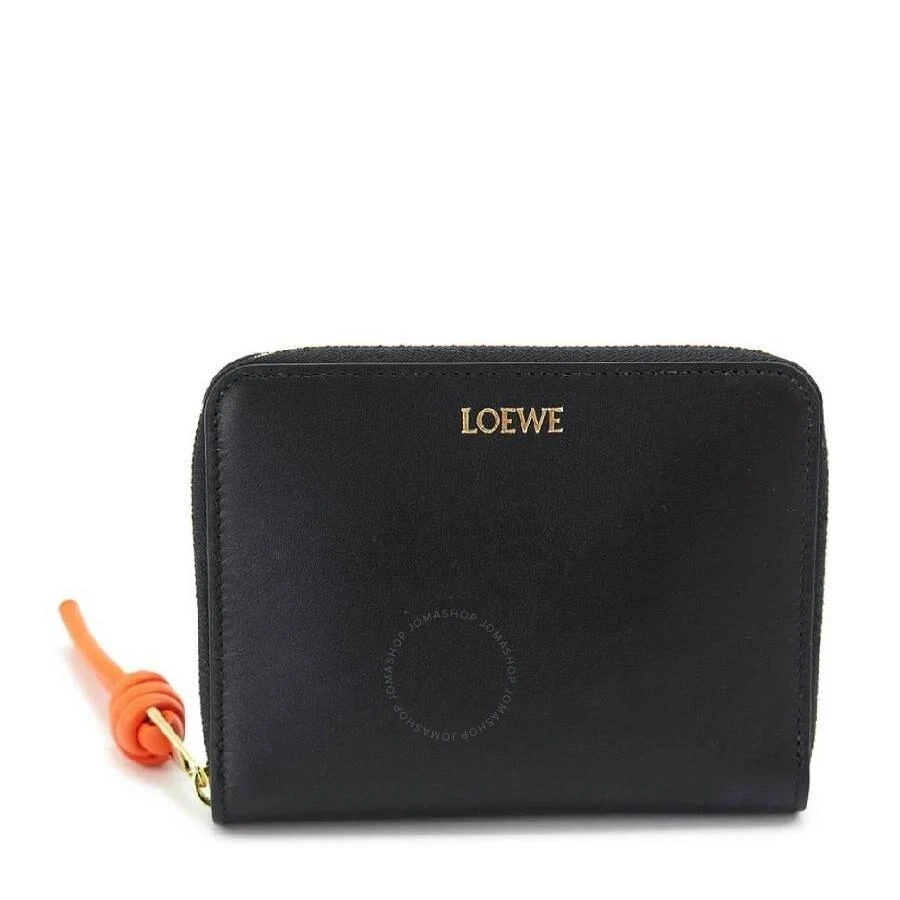 Loewe Knot Zipped Compact Leather Wallet 1