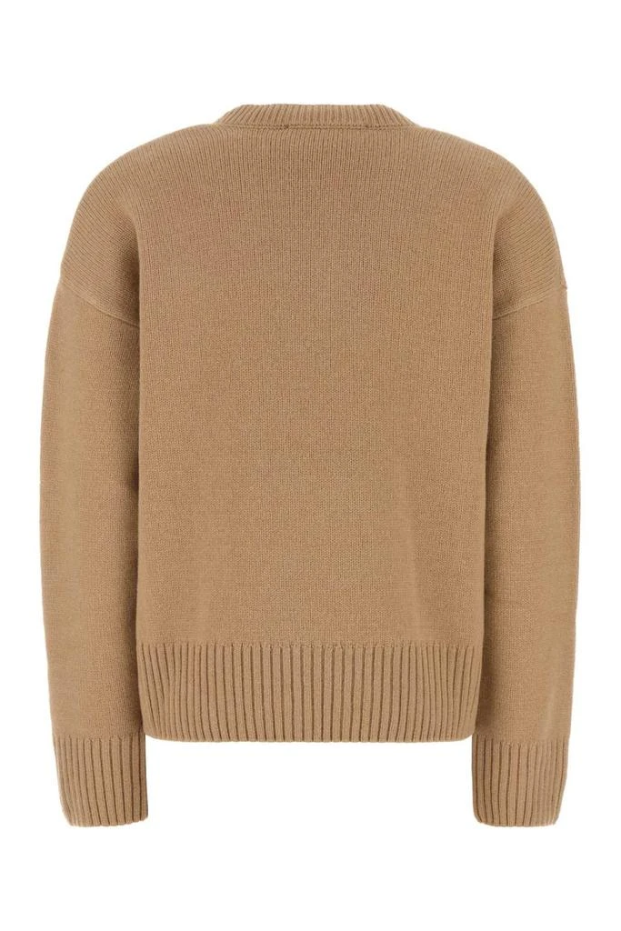 AMI AMI Paris Ami de Coeur V-Neck Knitted Jumper 2