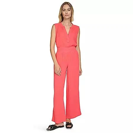 DKNY DKNY Women's Cotton Gauze Pant 1
