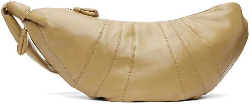 LEMAIRE Khaki Large Croissant Bag 1