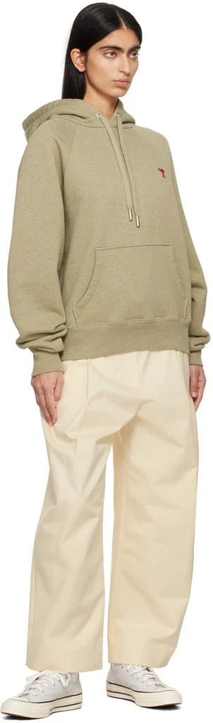 AMI Green Ami de Cœur Hoodie 4