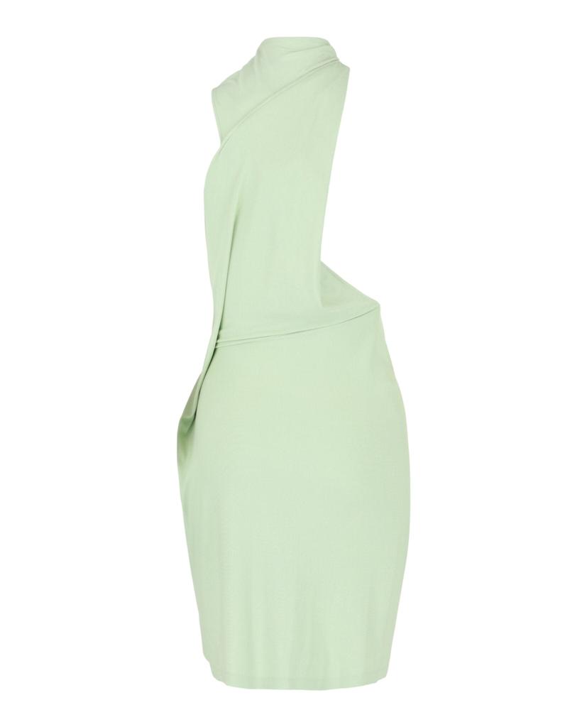 Salvatore Ferragamo Asymmetrical Gathered Dress