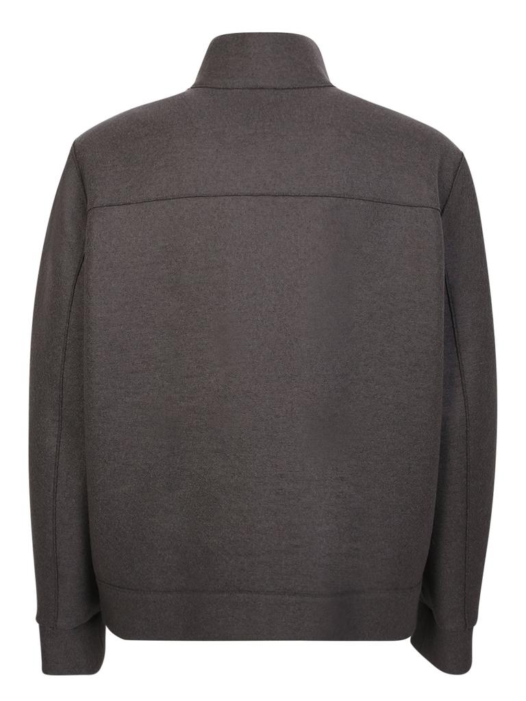 Harris Wharf London Harris Wharf London Zip-Up Button Collared Jacket