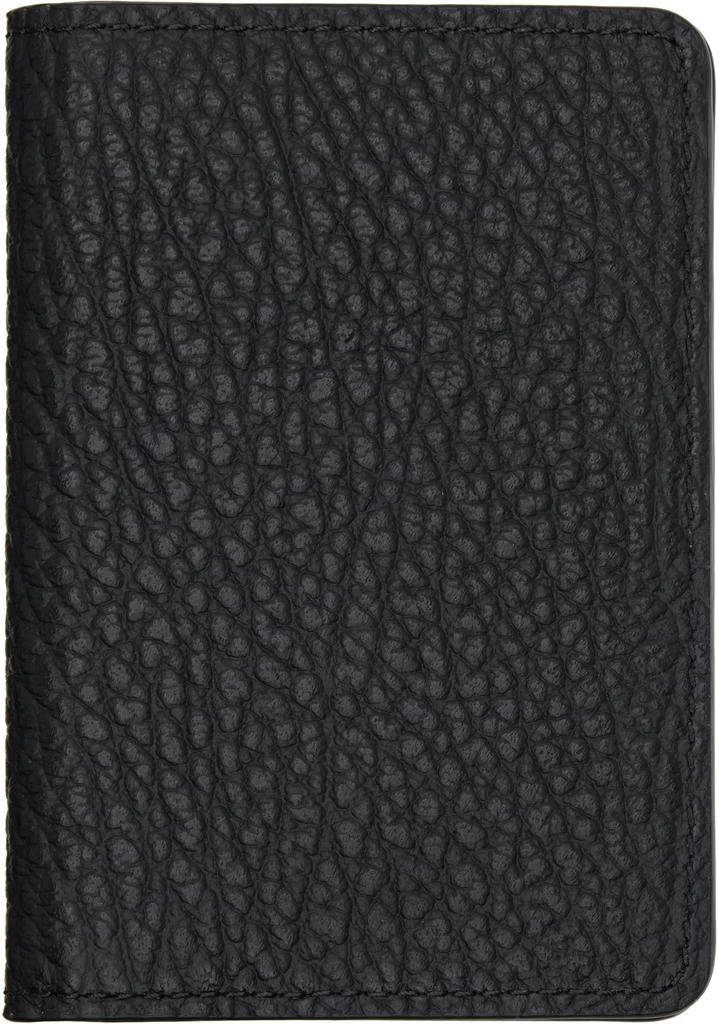 MAISON MARGIELA Black Four Stitches Card Holder