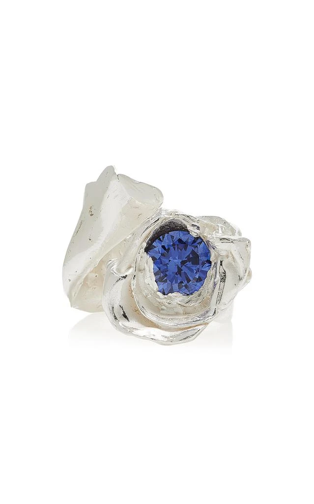 Simuero Simuero - Cobra Sterling Silver Tanzanite Ring - Silver - US 7 - Moda Operandi - Gifts For Her 1