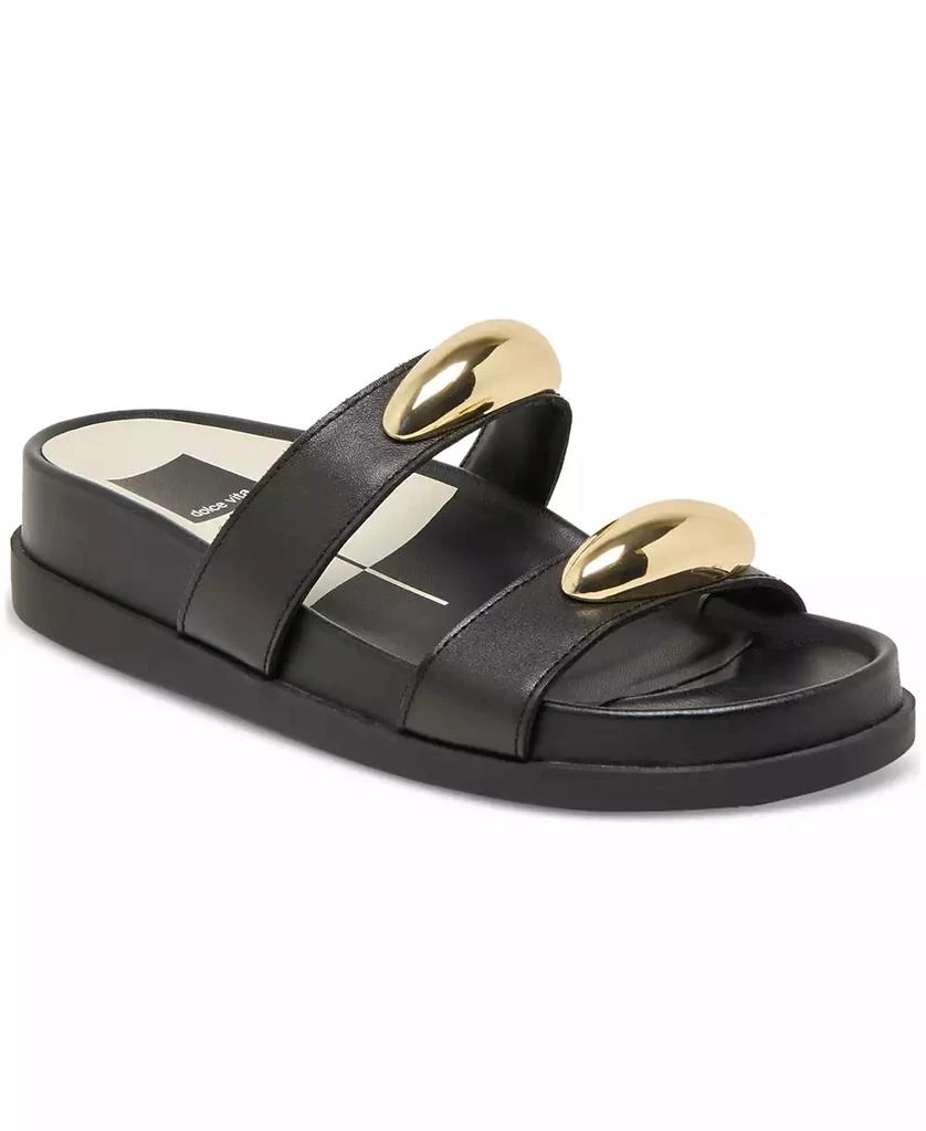 Dolce Vita Women's Satine Jewelry Double Band Bracelet Footbed Sandals 1
