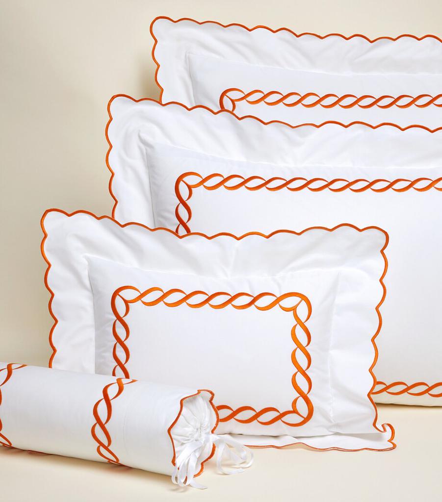 Pratesi Treccia Square Oxford Pillowcase (65 x 65cm)