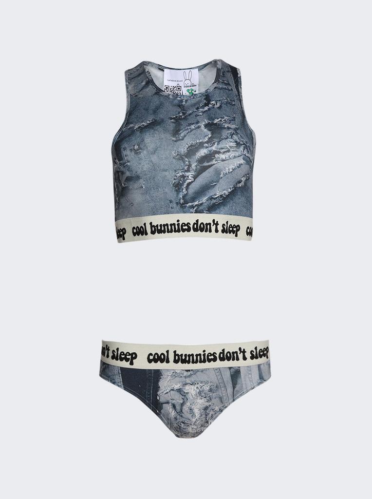 Natasha Zinko Crop Top And Underwear Set