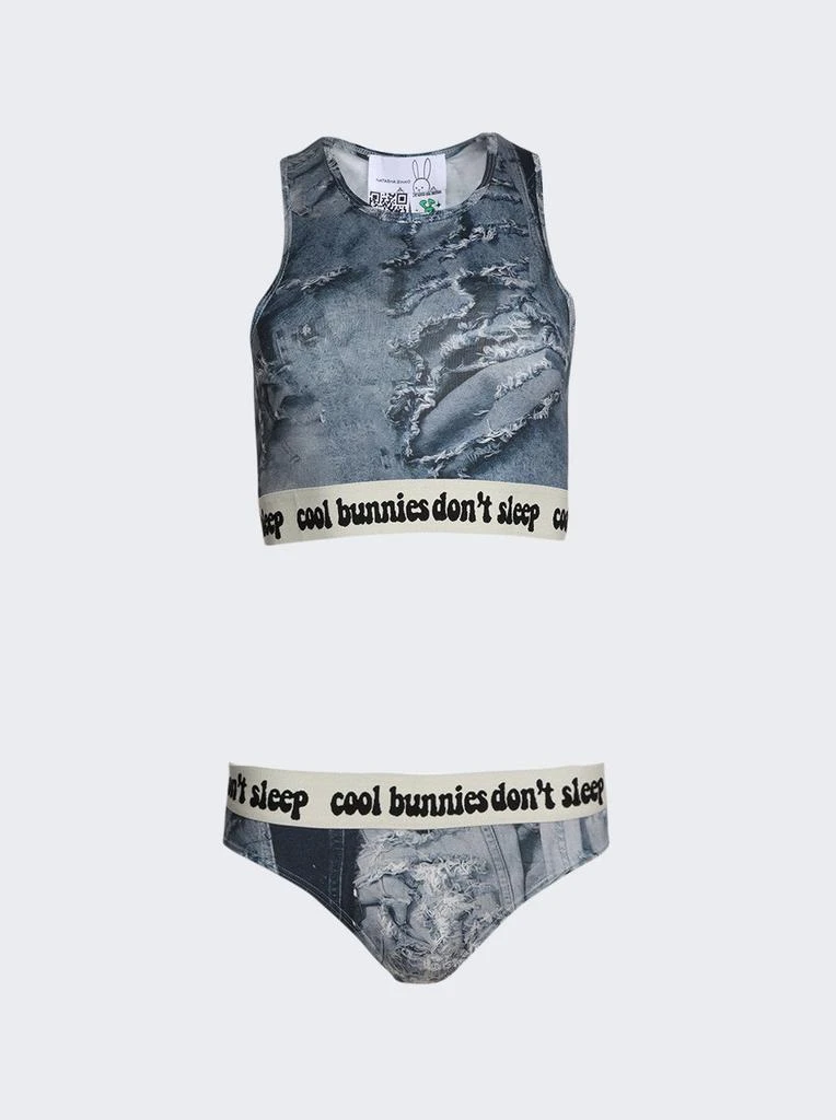 Natasha Zinko Crop Top And Underwear Set 1