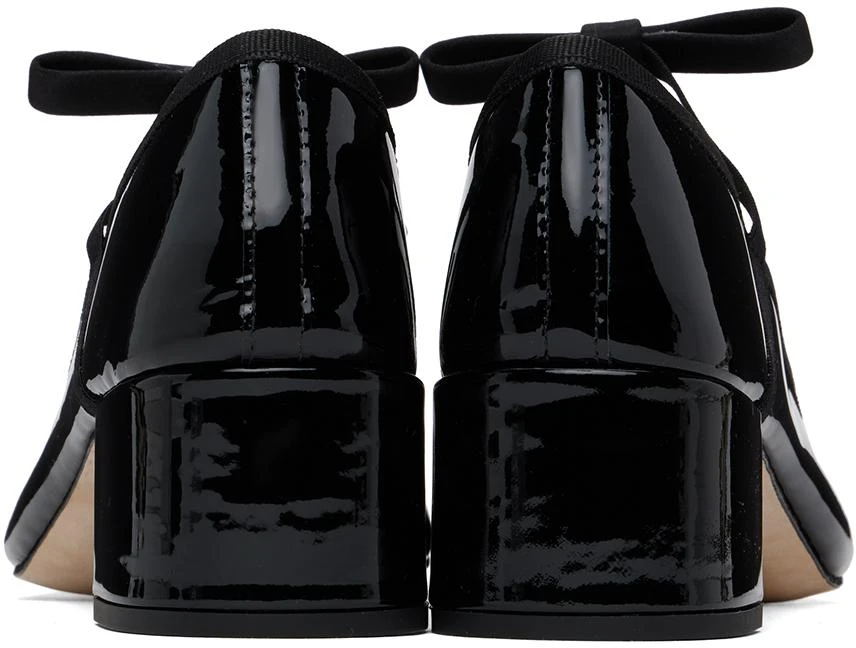Repetto Black Guillemette Mary Jane Heels 2