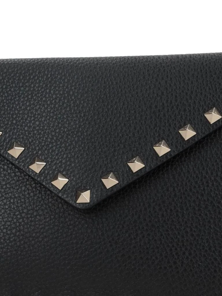 Valentino Valentino Garavani Rockstud Foldover Top Envelope Pouch 4