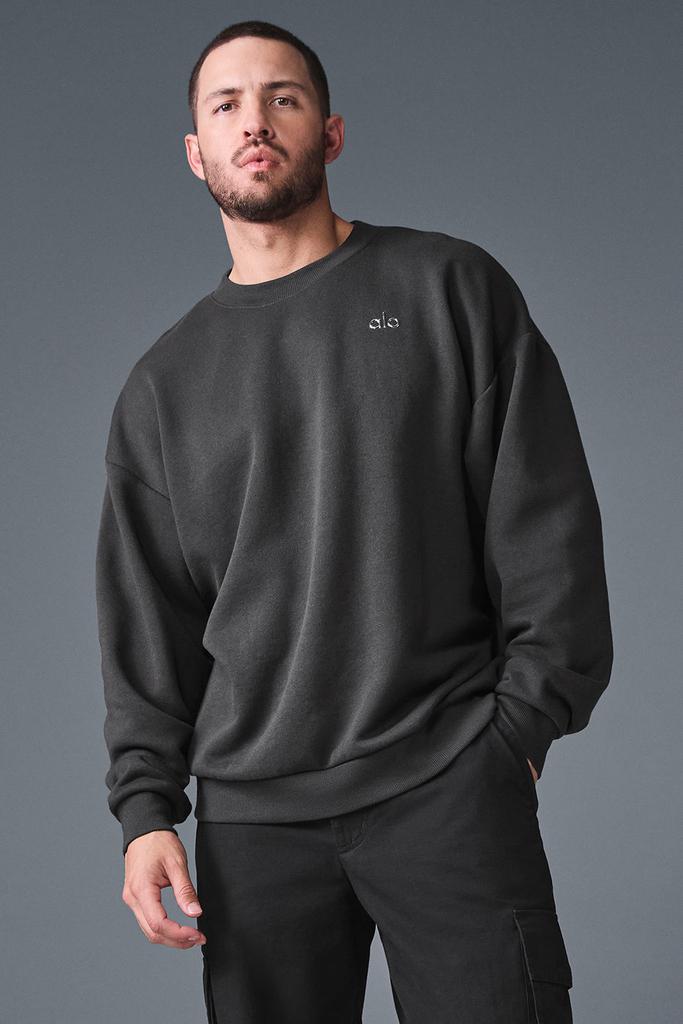 Alo Accolade Crew Neck Pullover - Anthracite Anthracite 2XL