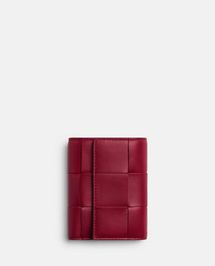 Bottega Veneta Bicolor Tri-fold Leather Wallet 1