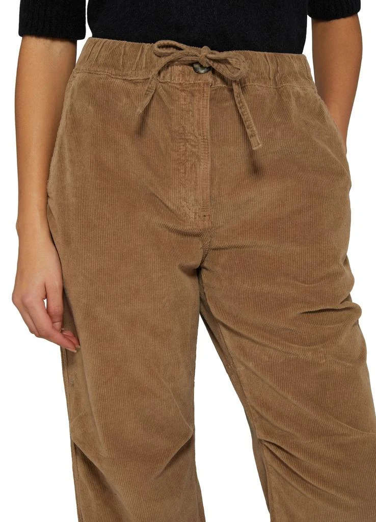 Ganni Straight-leg pants with drawstring 3