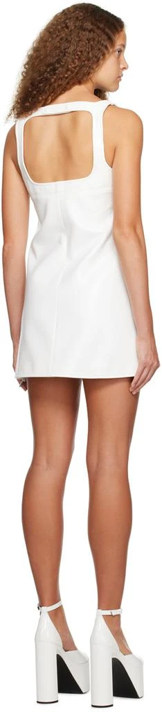 Courrèges White Trapeze Minidress 3