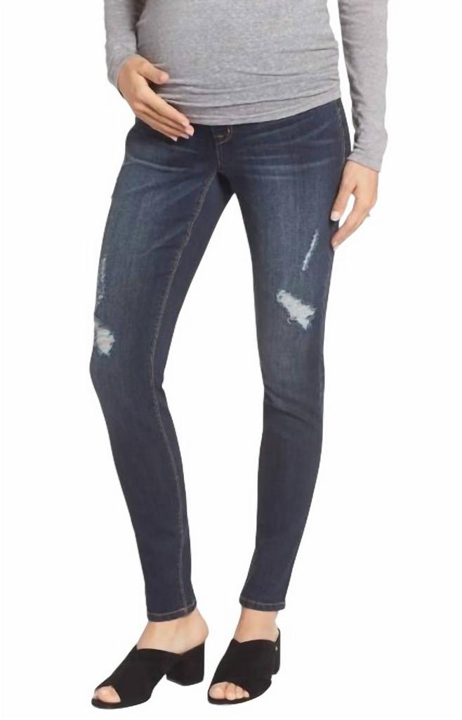 1822 Denim 1822 Denim - Maternity Pull on Distressed Jeans