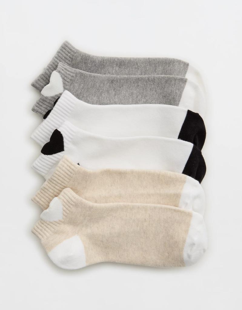 Aerie Aerie Icon Ankle Sock 3-Pack