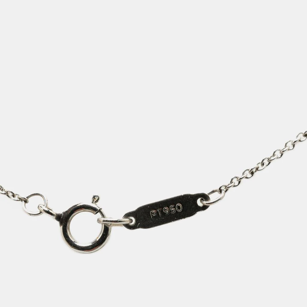 Tiffany & Co. Tiffany & Co. Platinum Flower Bezel Diamond Pendant Necklace 4