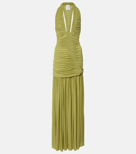 Christopher Esber Orion ruched gown 1