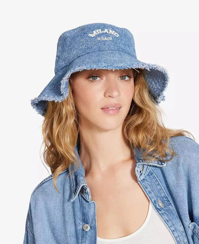 Steve Madden H-Metro Denim Bucket Hat 3