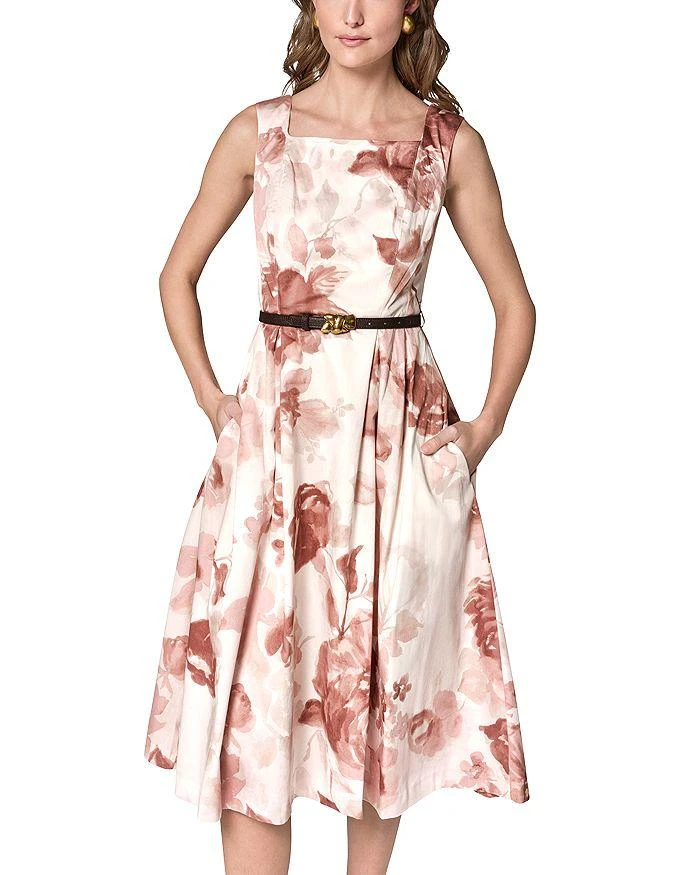 Donna Karan Women's A-Line Halter Midi Dress - Dresses & Skirts - Free  Shipping - BeyondStyle