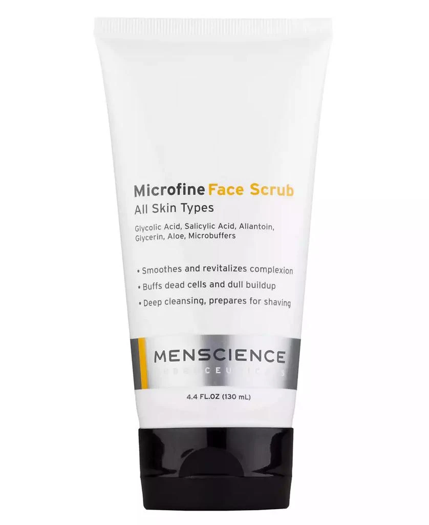 Menscience Microfine Face Scrub For Men 4.4 FL.OZ 1