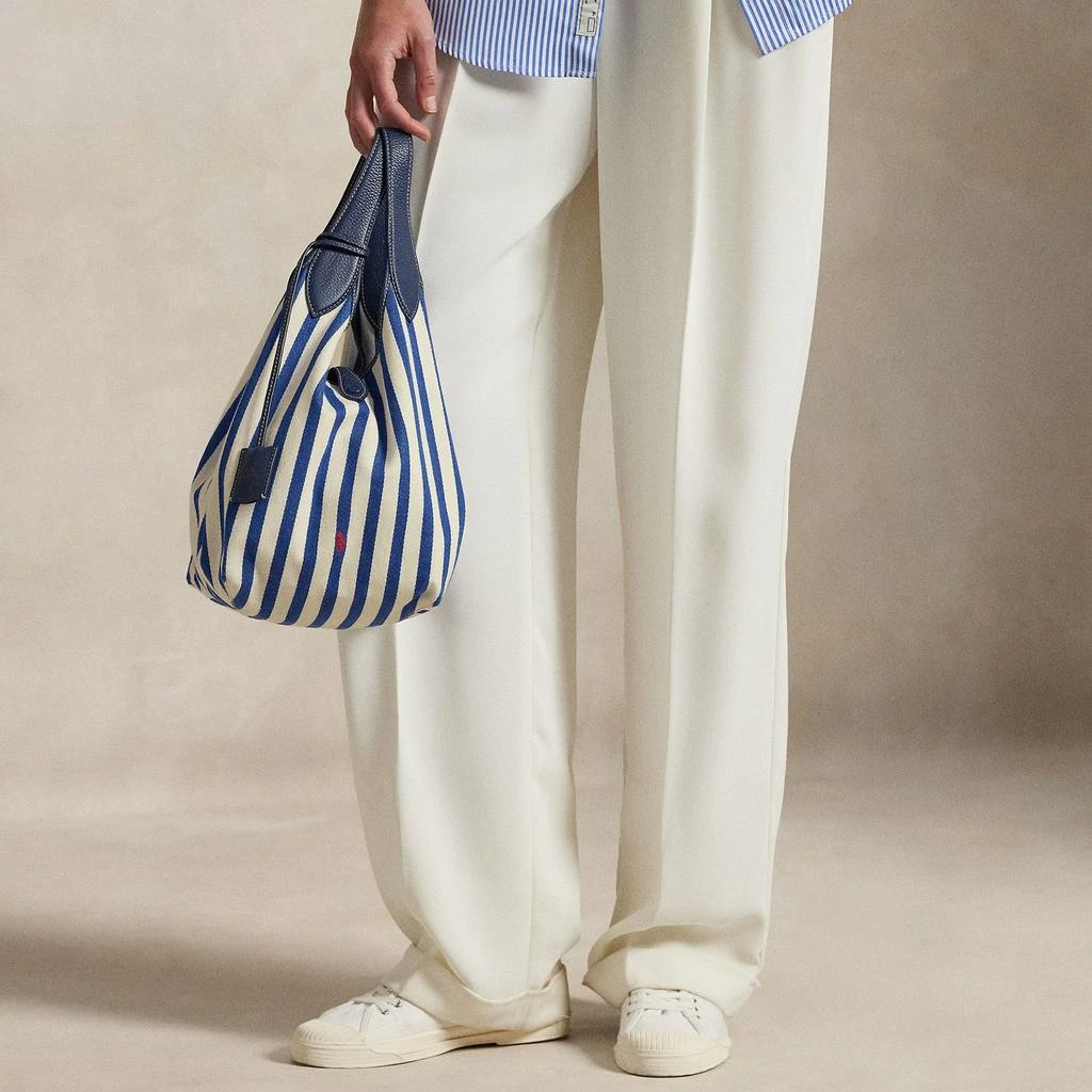 Ralph Lauren Polo Ralph Lauren Stripe Canvas Tote Bag 2