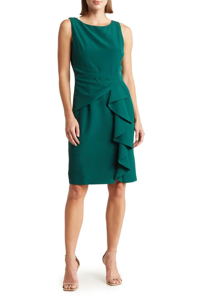 MARINA Cascade Short Dress 1