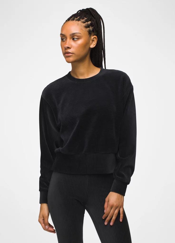 Prana Womens prAna Escambia Pull Over - Black
