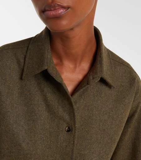 Max Mara Benares wool shirt 4