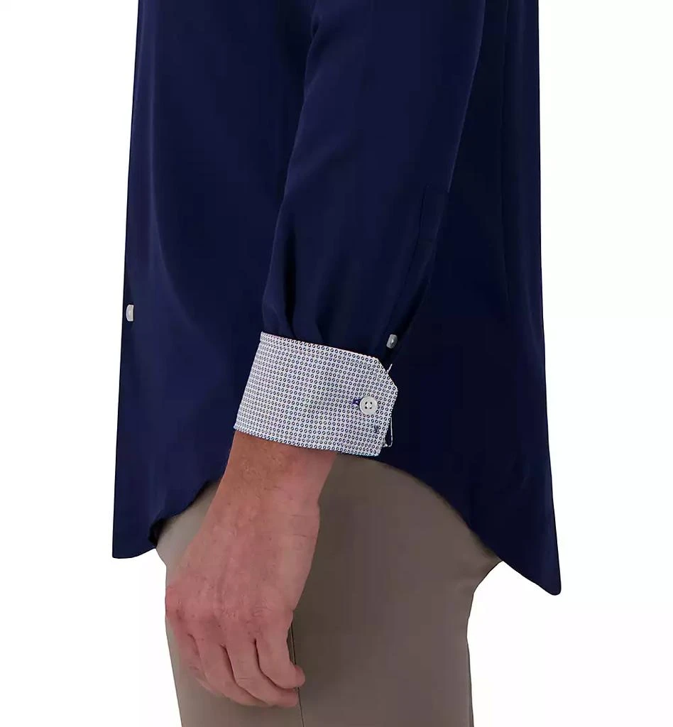 Report Men's Slim-Fit Solid Woven Shirt 3