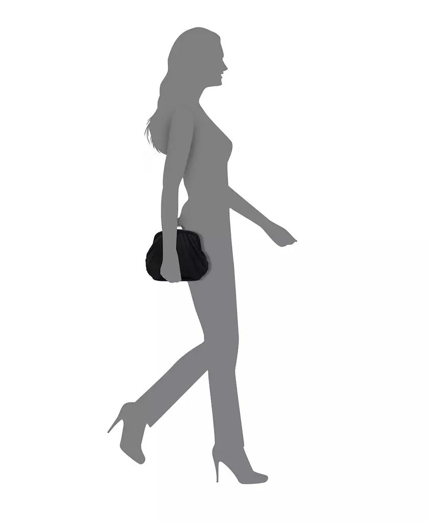 Nina Women's Quilted Art Deco Frame Bag 7