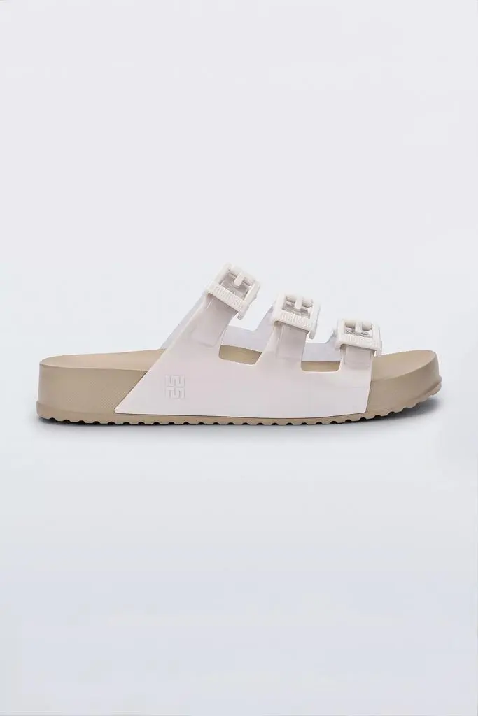 Melissa Melissa Cozy Stripes Jelly Slide Sandals