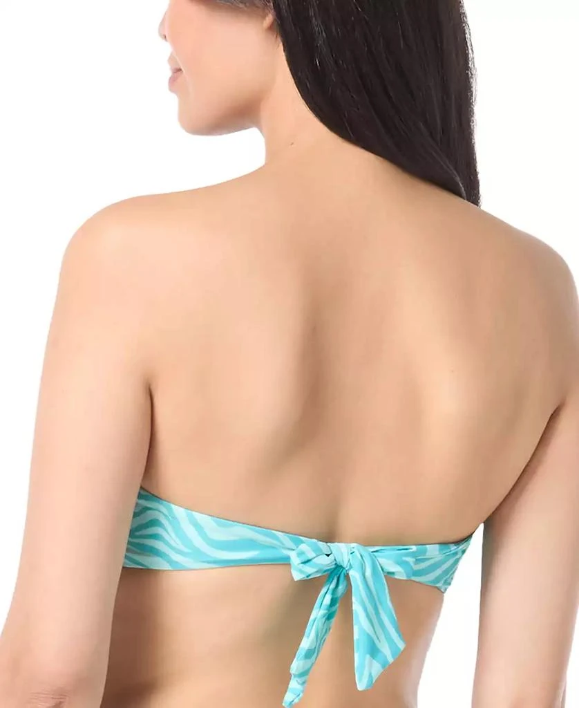 Vince Camuto Women's Sequin Printed Bandeau Bikini Top 2