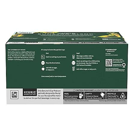 Starbucks Starbucks Blonde Roast K-Cups Coffee Pods, Sunsera Blend, 72 ct. 7