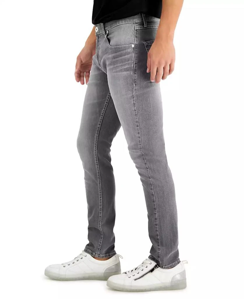 INC International Men's Grey Skinny Jeans, Created for Macy's 9
