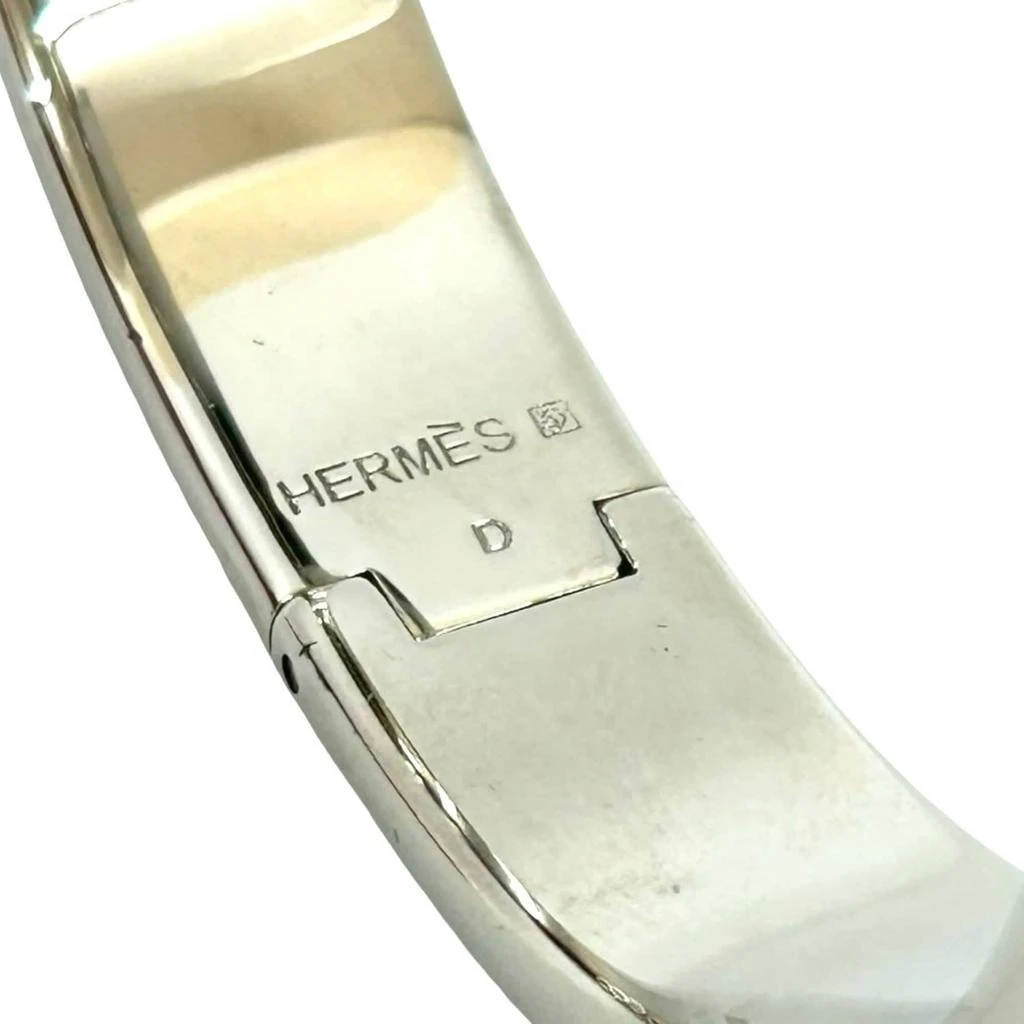 Hermes pink Metal Bangle (Pre-Owned) 2