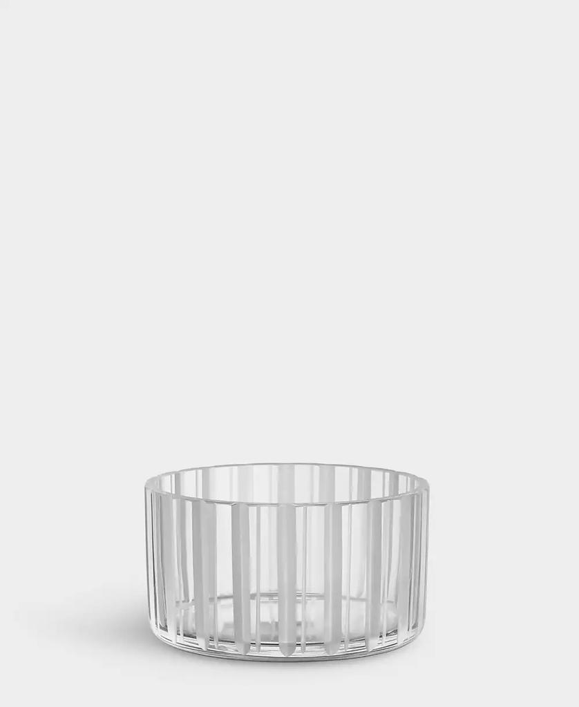 Orrefors Stripes Crystal Decor Bowl Small-3.35"