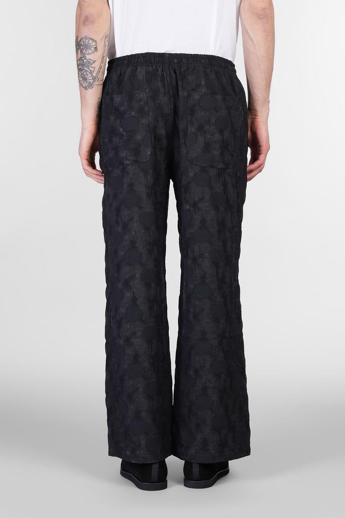 Needles Needles Jacquard Drawstring Straight-Leg Trousers